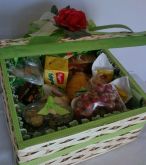 Baús médio de café da manhã/chá da tarde(2 pessoas)